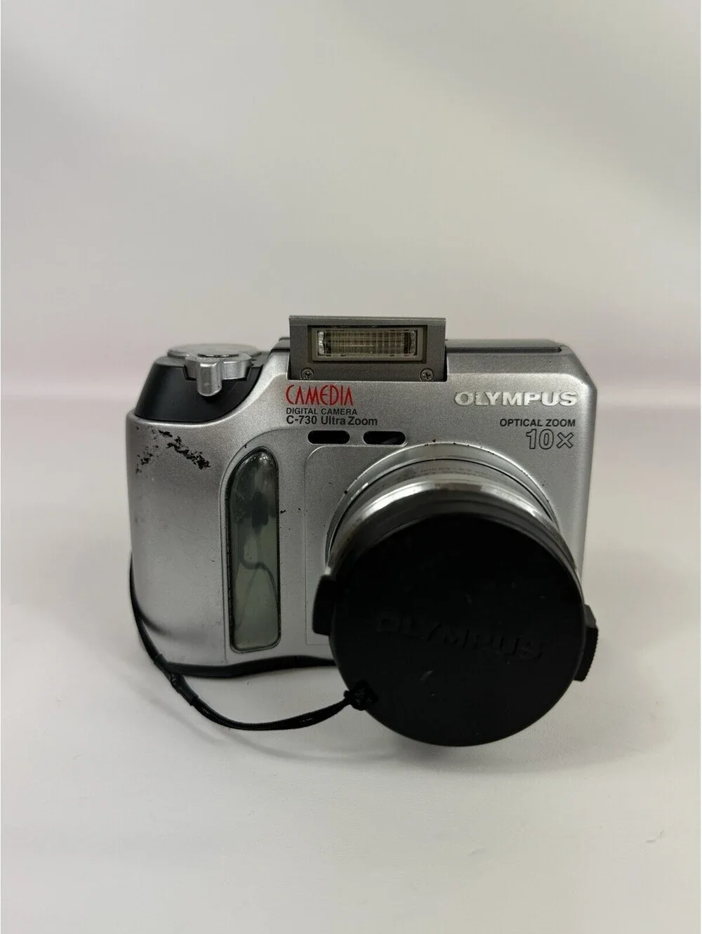Olympus CAMEDIA C-730 Ultra Zoom 10x Compact Digital Camera Tested Works